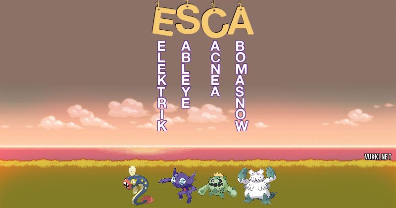 Equipo Pokémon de esca