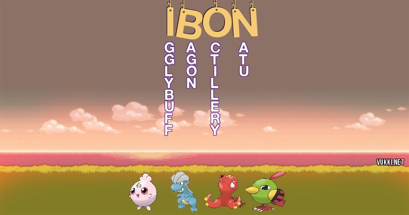 Equipo Pokémon de ibon