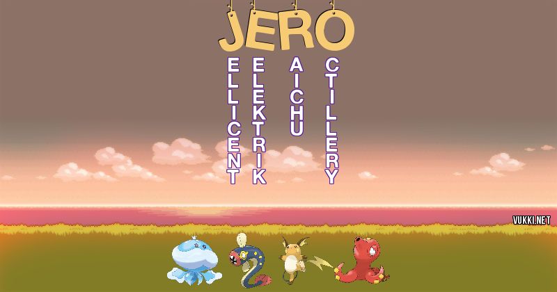 Equipo Pokémon de jero