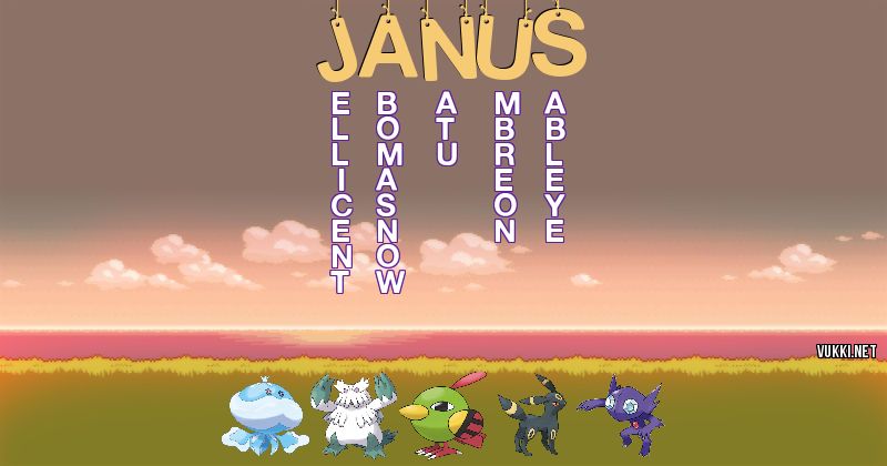 Equipo Pokémon de janus