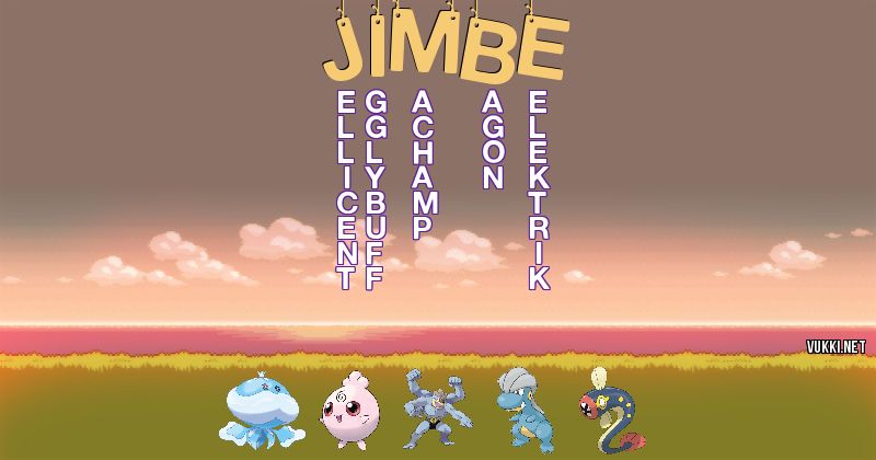 Equipo Pokémon de jimbe