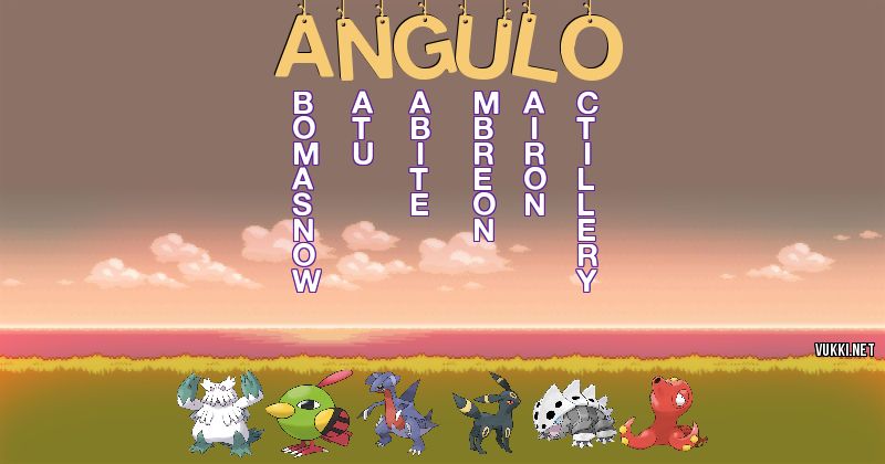 Equipo Pokémon de angulo