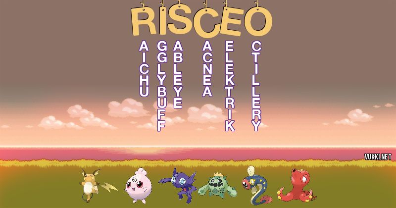 Equipo Pokémon de risceo