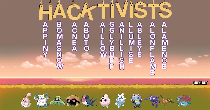 Equipo Pokémon de hacktivists