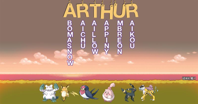 Equipo Pokémon de arthur
