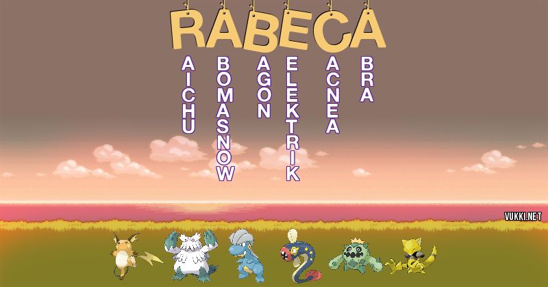 Equipo Pokémon de rabeca