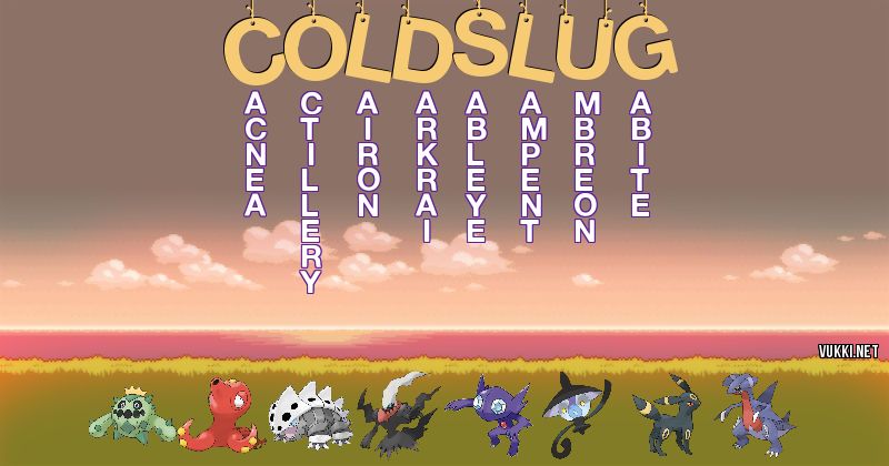 Equipo Pokémon de coldslug