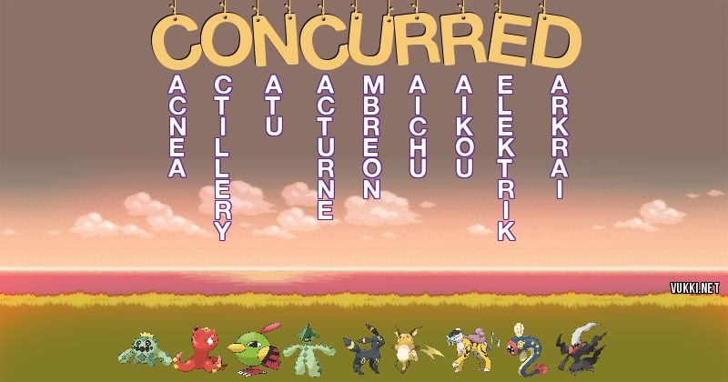 Equipo Pokémon de concurred