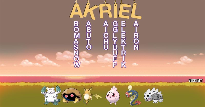 Equipo Pokémon de akriel