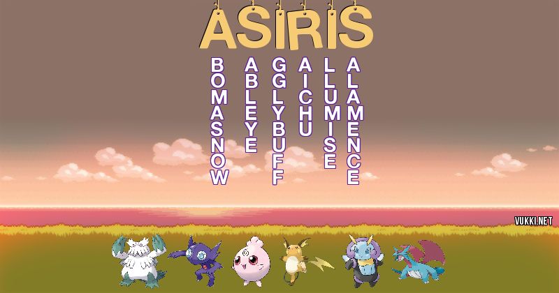 Equipo Pokémon de asiris