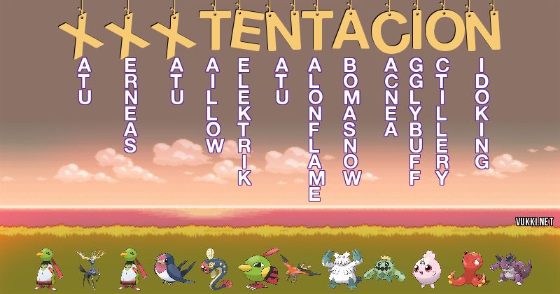 Los Pokémon de xxx.tentacion - Descubre cuales son los Pokémon de tu nombre